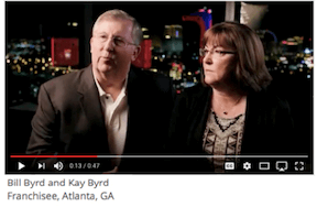 Bill Byrd and Kay Byrd, Franchisee, Atlanta, GA